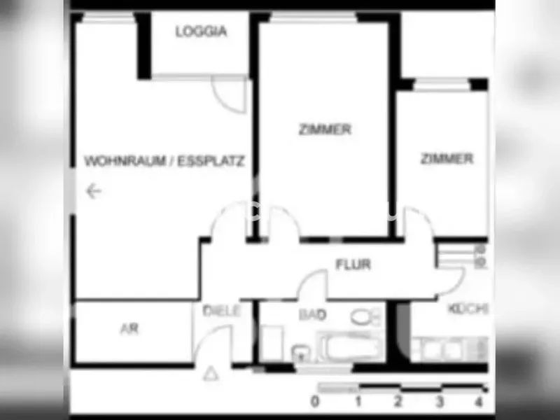 Tauschwohnung: 2,5 Zimmer gegen Größere — photo 1